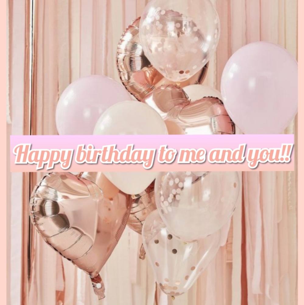 1st Annual Happy Birthday to me and you sale